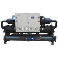 Water-cooled chiller cabinet