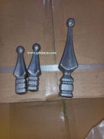 spear points wrought iron components