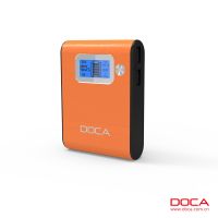  Newest DOCA D565 7800mAh dual USB portable power bank