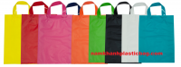 luxury soft loop plastic bag custom printed