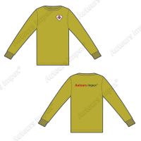 Custom Made Long Sleeve And Short Sleeve T- Shirts