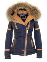 Leather Jackets for Women with Real Fox Fur From UAE