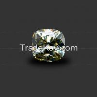 Loose Cushion G color Princess Cut Moissanite