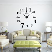 [Fancyard] Fashion Designer Large Wall Clock Home Decor DIY Clock 3D wall clocks (FY1001)