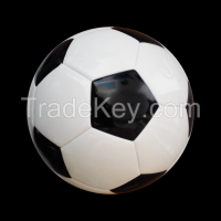 High Quality PU Laminated Soccer Ball/Winding Bladder/Size 5