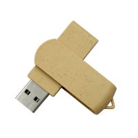 Advertising Gift Bamboo Swivel 16GB Wooden USB Pen Drive  From China