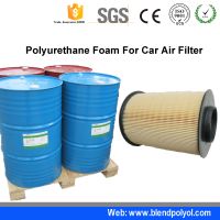 PU car fliter air with polyol resilience polyurethane filter material