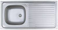 50x100 Stainless Steel 304BA Kitchen Sink