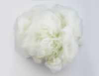 Spray-bonded fiber
