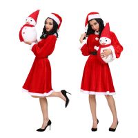 Beautiful Christmas Girl Mascot Costume Hand-made High Quality xmas Party and Commercial Activities Supply