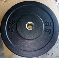 Weight lifting Fitness Equipment Olympic Rubber Barbell Plate