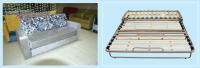 Adjustable metal sofa bed frame A011