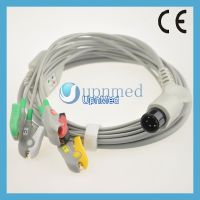 Welch Allyn 6 pins 5-lead ecg cable,Clip,IEC,U361-15CI