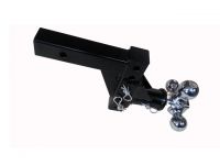 triple ball adjustable hitches