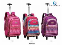Buy Durable Trolley School Backpack Wheel Lightweight School pack Latest Design Trolley School Bag