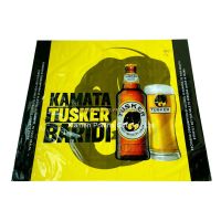 Vinyl Table Cloth with TUSKER for Beer Advertising From China