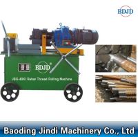 construction JBG-40K rebar thread rolling machine make threading to 65mm