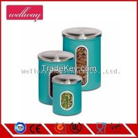3-Piece Metal Nested Canister Storage