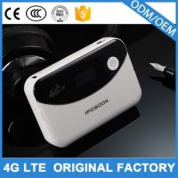 Factory price dual sim 4g lte router with power bank