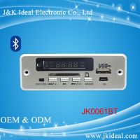 Bluetooth digital line in usb fm mp3 player decoder circuit board