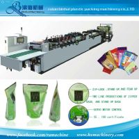 Stand Up Zipper Bag Making Machine