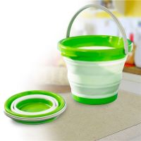 collapsible portable camping bucket