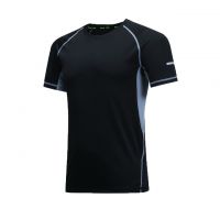Quick-dry round neck T-shirt with color matching From China
