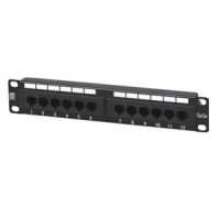 10 Inch CAT5E 12 Port UTP Patch Panel