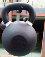 painted kettlebell