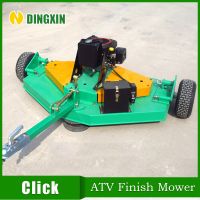 ATV Lawn finish mower with
