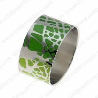 Engrave Fashion Bangles Stainless Steel