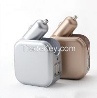 2 IN1 CAR CHARGER AND WALL