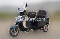 Electric Tricycle, 2-seat electric motorcycle for passenger and cargo