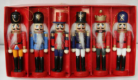 popular combo pack wooden toy nutcracker 6pcs/set From China