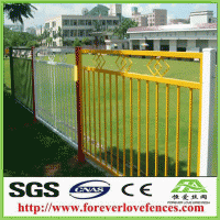 hot dipped galvanized construction site welded wite feet temporary fence