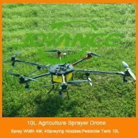 10kg Agricultural sprayer drone, rc uav sprayer for crop