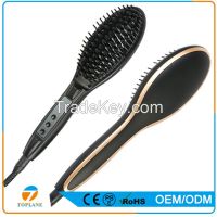 Lowest Price New Beautiful Star Hair Straightener Brush Auto Electric From China