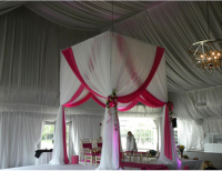 adjustable pipe and drape for wedding decoration with drapes