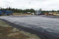 0.8MM black geomembrane for pond liner