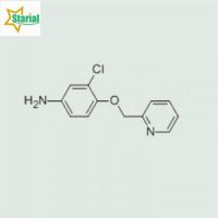 3-chloro-4-(pyridin-2-ylmethoxy)aniline CAS:524955-09-7