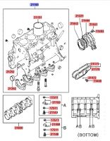 CYLINDER BLOCK ASSY 21100-42880