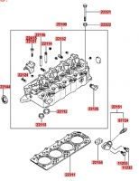 CYLINDER HEAD COMPLETE 22001-42880