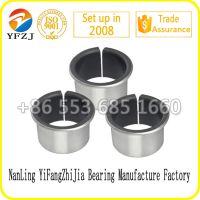 cylinder sliding bearing stainless steel DU bushing