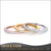 Fashion latest gold finger ring designs Wedding Engagement 925 Sterling Silver gold Ring