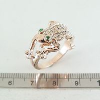 Italina Alloy Ring With Swarovski Stone