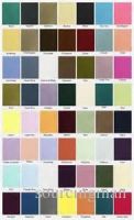 colour swatch satin finished ribbon color analysis card for wedding dress fabric selection