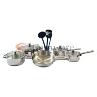12 Pcs Stainless Steel Induction Bottom