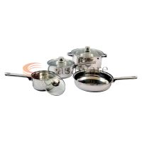 7 Pcs Stainless Steel Induction Bottom