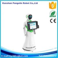 service robot for greeting customers automatic welcome customer as receptionist