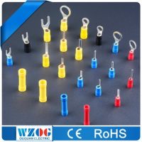 High Quality Electrical Tin Plated Crimp Copper Insulated Ring Terminals